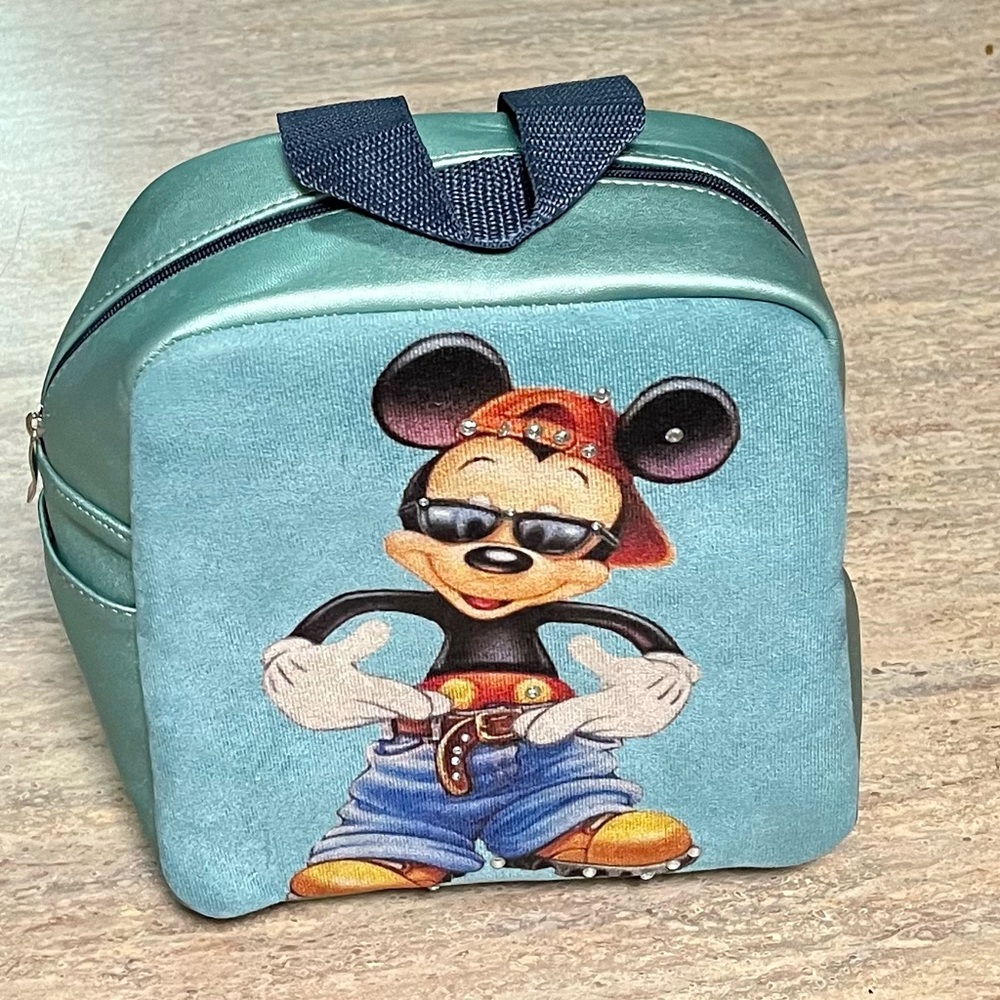 Disney’s Mickey Mouse Small Backpack With Bling - image 1
